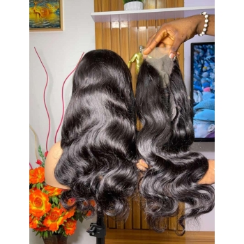 5×5 Lace Closure - Body Wave - Natural NCl
