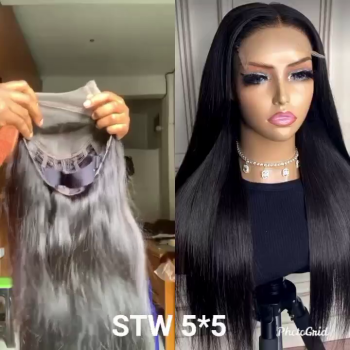 5×5 HD Closure Wig – STW