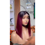 Chinese Bone Straight 2*6 Closure - 1B/99J